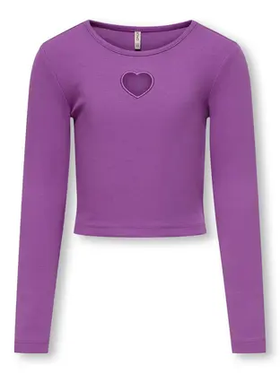 Kids ONLY KOGNESSA LIFE LS CONTRAST CUTOUT TO