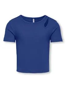 Kids ONLY KOGNESSA LIFE SS CUTOUT TOP BOX JRS