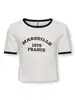 Kids ONLY KOGNINA LIFE S/S CONTRAST TOP CS JR