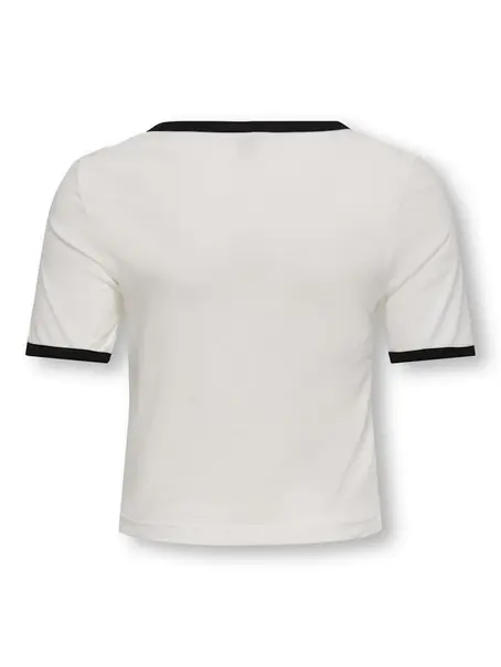 Kids ONLY KOGNINA LIFE S/S CONTRAST TOP CS JR