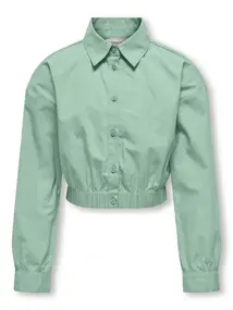 Kids ONLY KOGNORA LS SHORT ELASTIC SHIRT CP W