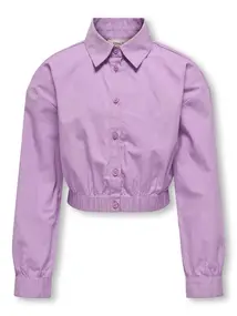 Kids ONLY KOGNORA LS SHORT ELASTIC SHIRT CP W