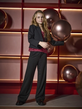 Kids ONLY KOGPEACH LIFE PINTUCK PANT TLR