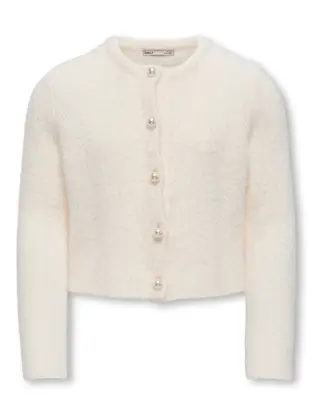 Kids ONLY KOGPIUMO PETRA PEARL O-NECK CAR KNT