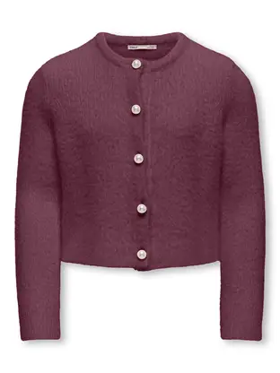 Kids ONLY KOGPIUMO PETRA PEARL O-NECK CAR KNT