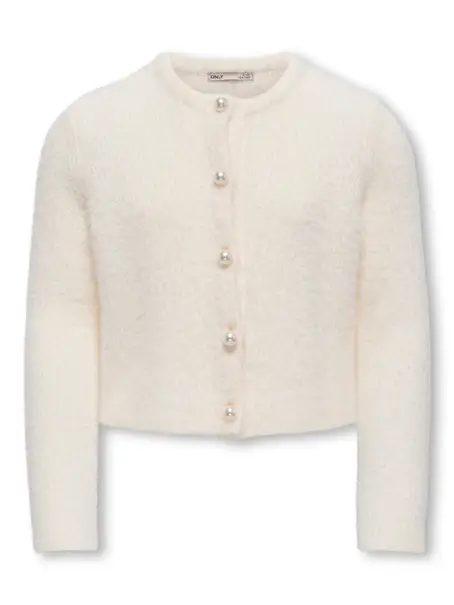 Kids ONLY KOGPIUMO PETRA PEARL O-NECK CAR KNT