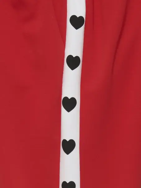 Kids ONLY KOGPOPTRASH LIFE HEARTS WIDE PANT C