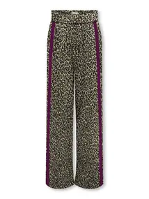 Kids ONLY KOGPOPTRASH LIFE ICON WIDE PANT CS