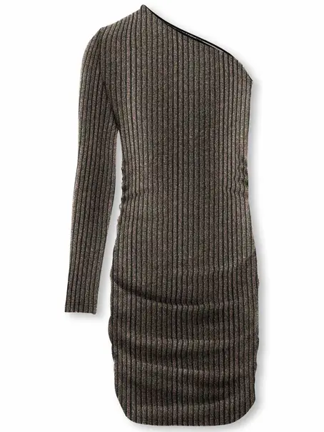 Kids ONLY KOGQUEEN ONESHOULD GLITTER DRESS BF