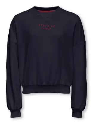 Kids ONLY KOGSALLY LIFE L/S OVZ O-NECK SWT