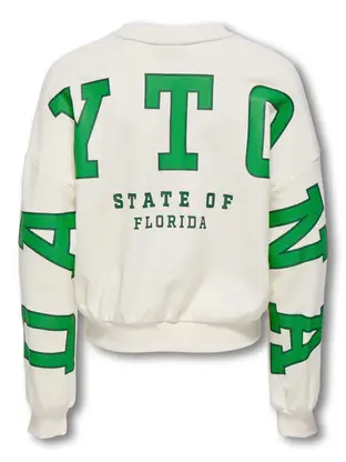 Kids ONLY KOGSALLY LIFE L/S OVZ O-NECK SWT