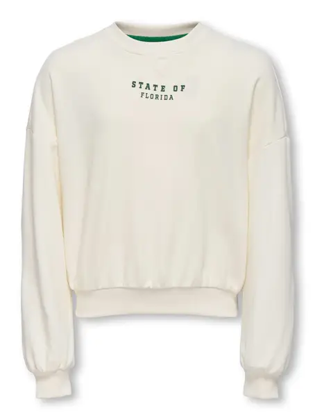 Kids ONLY KOGSALLY LIFE L/S OVZ O-NECK SWT