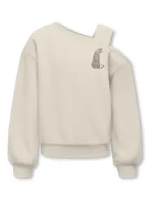 Kids ONLY KOGSEEMA LIFE LS O-NECK OFFSHLDR CS