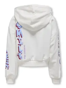 Kids ONLY KOGSMILE LIFE L/S HOOD UB SWT NOOS