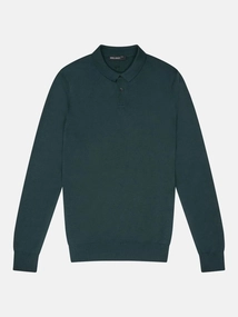 Koll3kt Unschrinkable Wool-Lyocell Polo