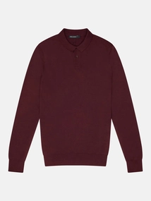 Koll3kt Unschrinkable Wool-Lyocell Polo