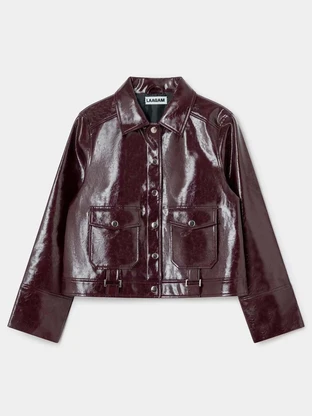 LAAGAM BRUNA PLUM JACKET