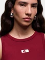 LAAGAM BURGUNDY EMBROIDERED