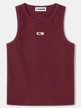 LAAGAM BURGUNDY EMBROIDERED