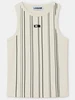 LAAGAM ECRU STRIPED EMBROID