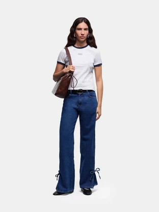 LAAGAM HERA GREY LOGO T-SHI