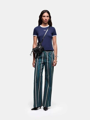 LAAGAM HERA NAVY LOGO T-SHI