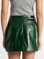 LAAGAM LENA GREEN FAUX LEAT
