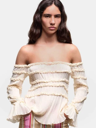 LAAGAM PETRA ECRU TEXTURED