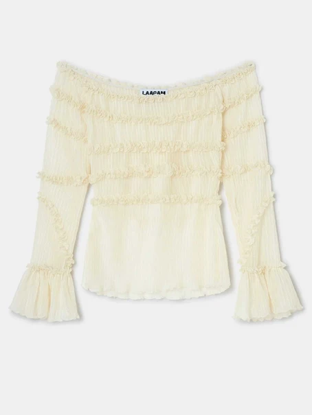 LAAGAM PETRA ECRU TEXTURED