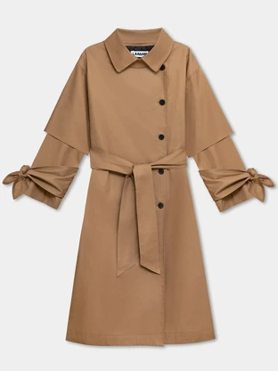 LAAGAM PRAGUE CAMEL TRENCH