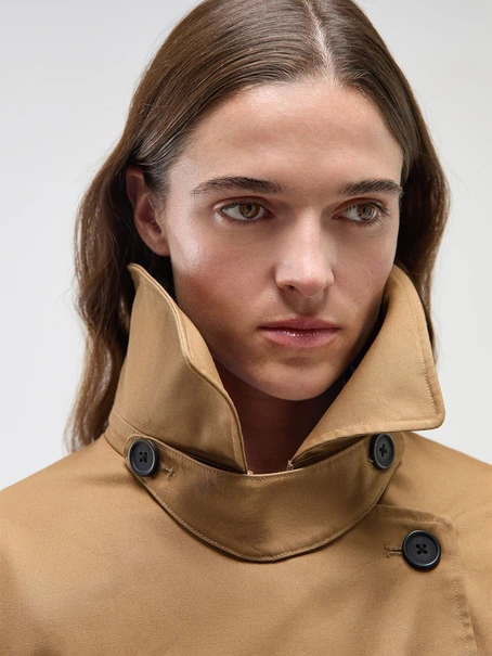 LAAGAM PRAGUE CAMEL TRENCH