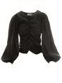 LAAGAM VIVIENNE BLACK BLOUSE