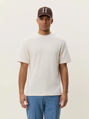 Les Deux Knitted Check T-Shirt