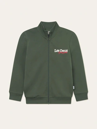 Les Deux Racing Zipper Track Sweatshirt KIDS
