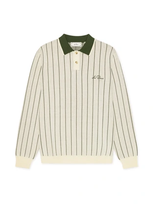 Les Deux Signature Knitted LS Polo