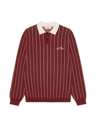Les Deux Signature Knitted LS Polo