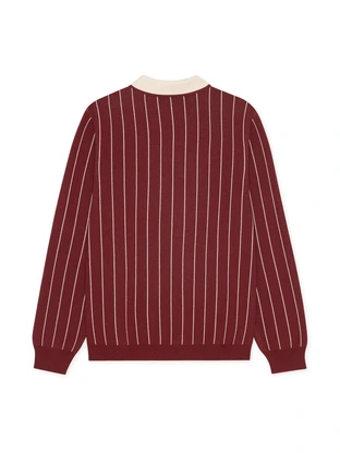 Les Deux Signature Knitted LS Polo