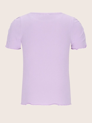 Like Flo Elise Flo girls rib ss shirt