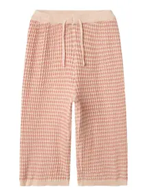 Lil' Atelier NMFHALMA WIDE CROPPED KNIT PANT LIL