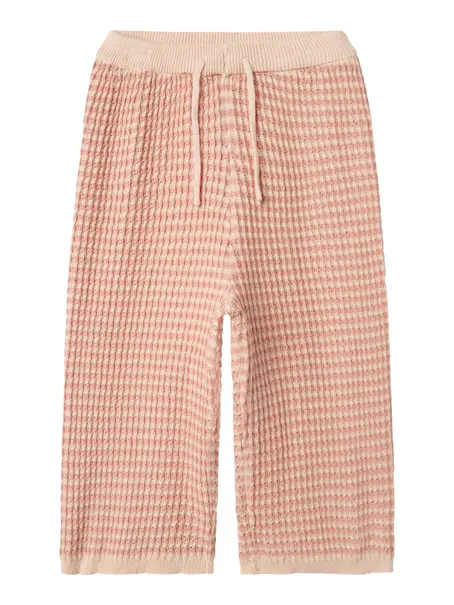 Lil' Atelier NMFHALMA WIDE CROPPED KNIT PANT LIL