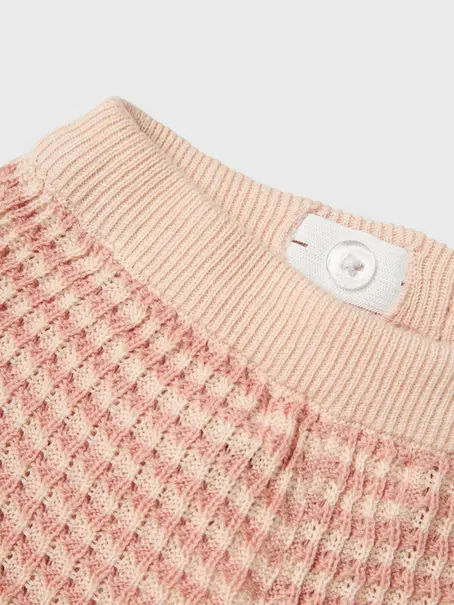 Lil' Atelier NMFHALMA WIDE CROPPED KNIT PANT LIL