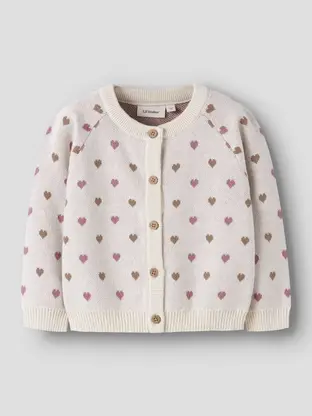 Lil' Atelier NMFSARAN LS KNIT CARD HEART LIL