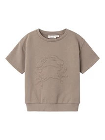Lil' Atelier NMMJOBO SS LOOSE SWEAT LIL