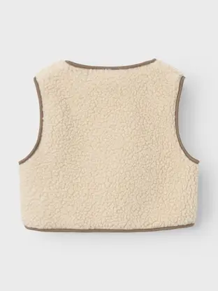 Lil' Atelier NMMJONO RLX SHERPA VEST LIL