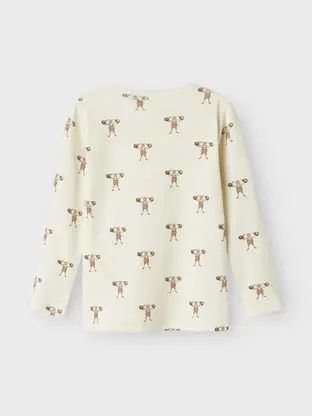 Lil' Atelier NMMLAVO ENK LS SLIM TOP LIL