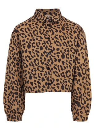LOOXS 10sixteen 10Sixteen Leopard Blouse