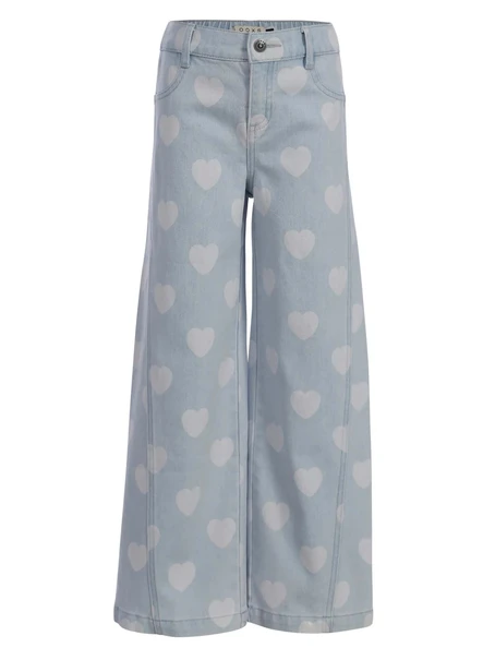 LOOXS Little Little Heart wideleg Denim