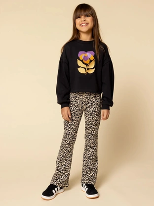 LOOXS Little Little jaquard pants