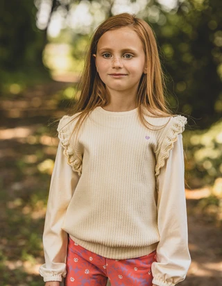 LOOXS Little Little knitted t-shirt