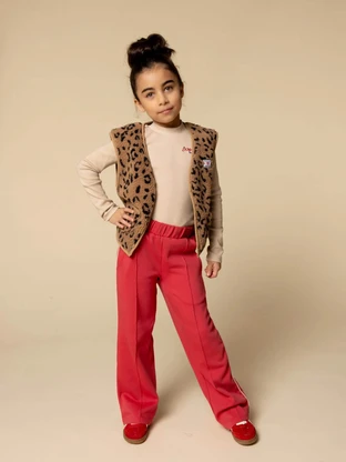 LOOXS Little Little leopard gilet